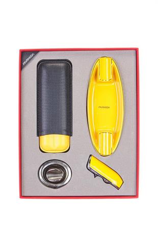 Parmida Çakmak Kılıf Küllük Sehpa Dörtlü Puro Seti