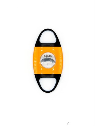 Parmida Çakmak Küllük Kesici Üçlü Turuncu-Siyah Set