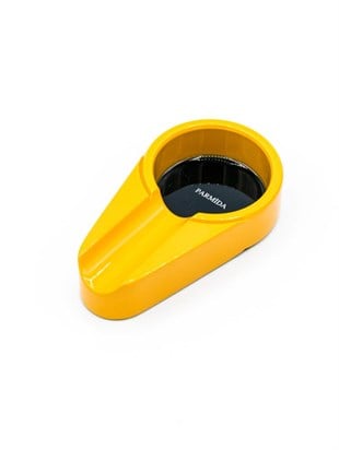 Parmida Çakmak Küllük Kesici Üçlü Sarı-Siyah  Set