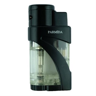 Parmida Çakmak Küllük İkili Siyah Puro Seti