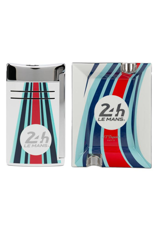 S.T. Dupont 24h Le Mans Beyaz-Krom Maxijet Çakmak Küllük Premium Puro Seti