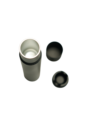 PremiumQuality Siyah Tekli Metal Puro Tüpü