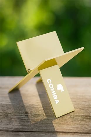 Cohiba Gold Metal Puro Tutucu Sehpa