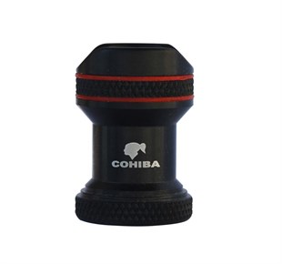 Cohiba Siyah-Kırmızı Şeritli Puro Tutucu Sehpa