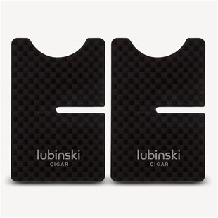 Lubinski Gerçek Karbonfiber Puro Sehpası Siyah