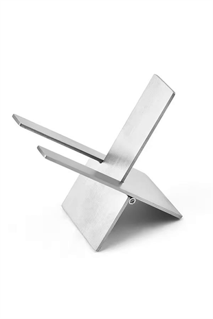 PQ Gümüş Metal Puro Tutucu Sehpa