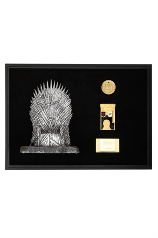 S.T. Dupont Game Of Thrones Le Grand Çakmak - Taht - Hatıra Parası Premium Set C23087