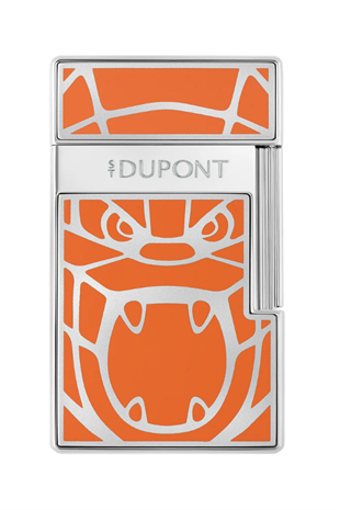 S.T. Dupont Orlinski Series Biggy Turuncu Gümüş Puro Çakmağı 25063