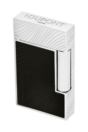 S.T. Dupont Ligne 2 Guilloche Horsemane Siyah Puro Çakmağı 16090CL