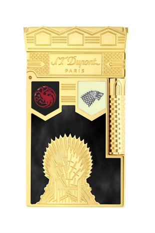 S.T. Dupont Game Of Thrones Le Grand Çakmak - Taht - Hatıra Parası Premium Set C23087