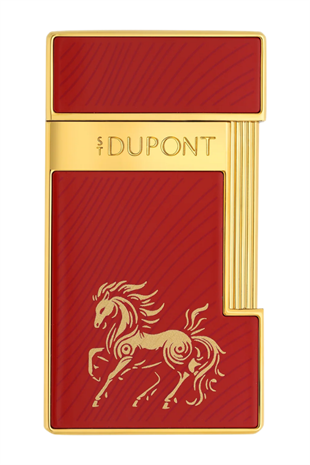 S.T. Dupont Horse Series Slimmy Kırmızı Gold Puro Çakmağı 28080