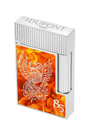 S.T. Dupont Ligne 2 85th Anniversary Gümüş Turuncu Puro Çakmağı 16085PCL