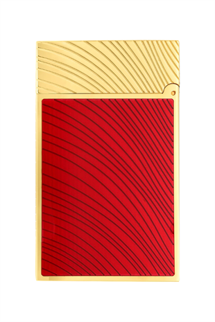 S.T. Dupont Ligne 2 Guilloche Horsemane Kırmızı Puro Çakmağı 16080CL