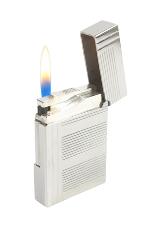 S.T. Dupont Gatsby Stripe Gümüş Puro Çakmağı