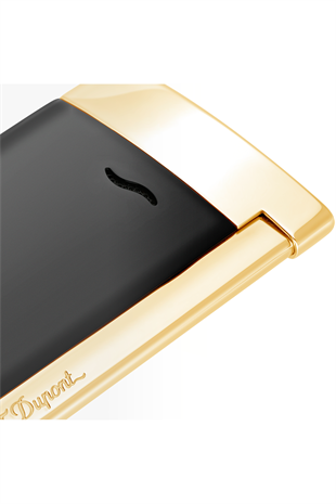 S.T. Dupont Slim 7 Siyah Gold Puro Çakmağı 27708