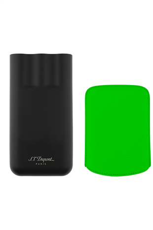 S.T. Dupont Neon Yeşil Üçlü Puro Kılıfı 183417
