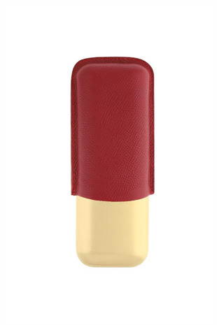 S.T. Dupont Dragon Burgundy İkili Deri Puro Kılıfı 183276