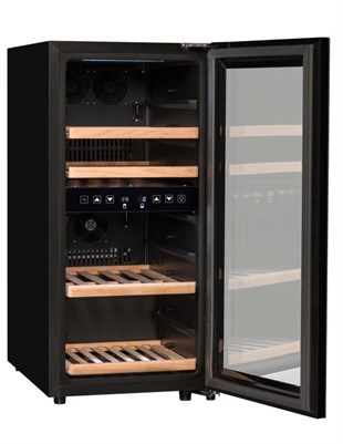 La Sommeliere SLS34DZ Çift Isılı 33 Şişe Kapasiteli Şarap Soğutucu Dolap