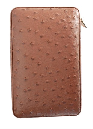 Cohiba Deri Açık Kahverengi Puro Taşıma Çantası