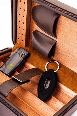 Cohiba Koyu Gri Puro Taşıma Çantası