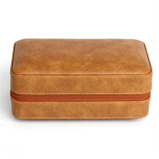 Cohiba Açık Kahve Puro Taşıma Çantası