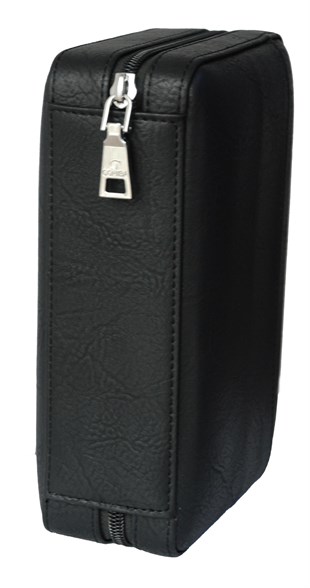 Cohiba Siyah V Kesici ve Çakmaklı Deri Puro Taşıma Çantası