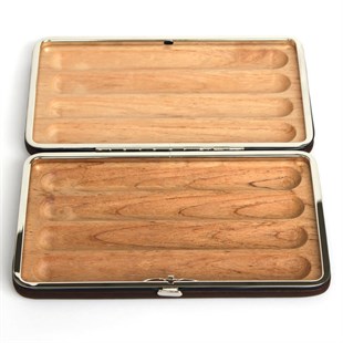 Cohiba Koyu Kahve İnce Puro Taşıma Çantası