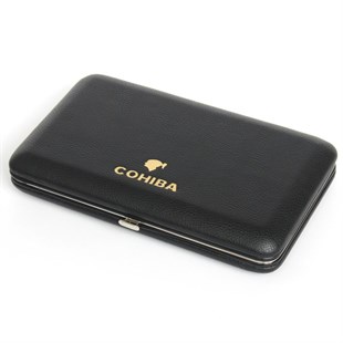 Cohiba Siyah İnce Puro Taşıma Çantası