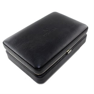 Cohiba Siyah Deri Puro Taşıma Çantası