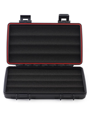 Conquistador Siyah 5 Kapasite Seyahat Humidor Puro Kutusu