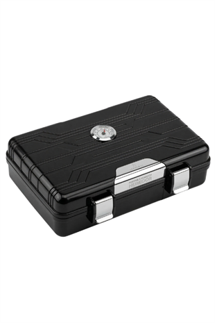 Firebird Seyahat Tipi 10 Parlak Siyah Humidor Puro Kutusu