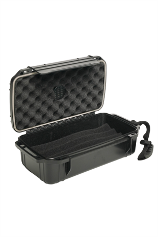 Firebird Seyahat Tipi 10 Siyah Kordonlu Humidor Puro Kutusu