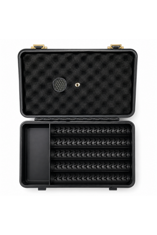 Firebird Seyahat Tipi 10 Siyah Humidor Puro Kutusu