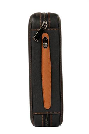 Jlubertine Monaco Taba-Siyah Deri Puro Taşıma Çantası