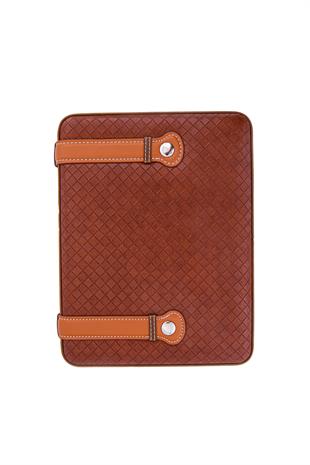 PQ Kahverengi Deri Seyahat Çantası Humidor