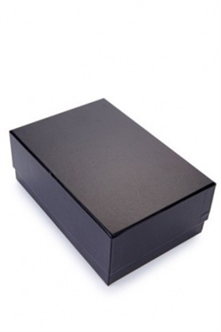 PQ Çakmak Kesicili XL Siyah Kırmızı Dikişli Deri Puro Taşıma Çantası & Seyahat Humidoru