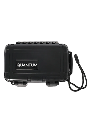 Quantum Seyahat Tipi 4 İçi Sedir Siyah Humidor Puro Kutusu