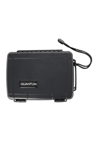 Quantum Seyahat Tipi 6 İçi Sedir Siyah Humidor Puro Kutusu