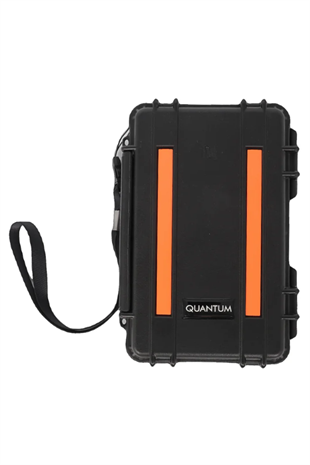 Quantum Seyahat Tipi 5 Taşıma Kordonlu Siyah Humidor Puro Kutusu