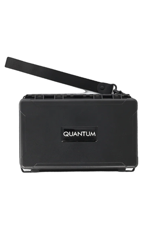 Quantum Seyahat Tipi 5 Taşıma Kordonlu Siyah Humidor Puro Kutusu