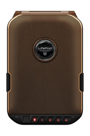 Vaultek Lifepod 2.0 Seyahat Tipi Antik Bronz Humidor Puro Kutusu