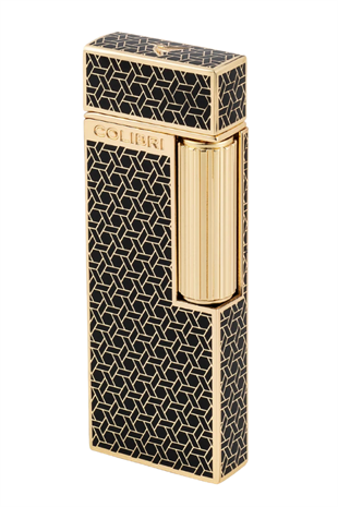 Colibri Continental Soft Flame Gold Desenli Çakmak