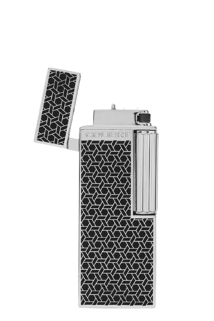 Colibri Continental Soft Flame Krom Desenli Çakmak