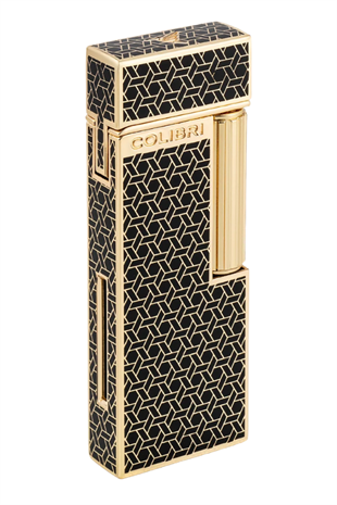 Colibri Continental Soft Flame Gold Desenli Çakmak