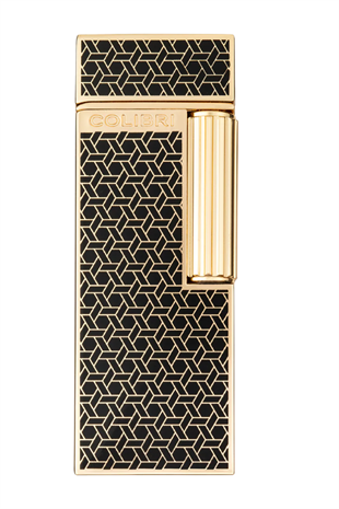 Colibri Continental Soft Flame Gold Desenli Çakmak