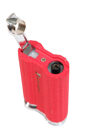 Black Martin Tek Torch Pürmüz Delicili Kırmızı Metal Puro Çakmağı