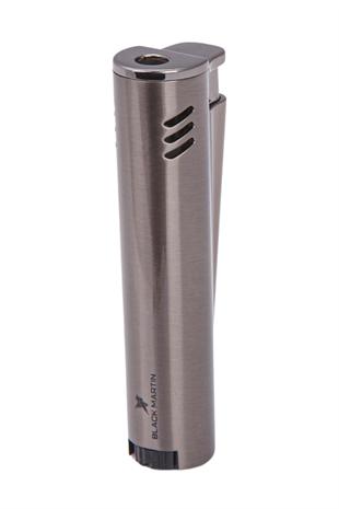 Black Martin Tek Torch Pürmüz Gunmetal Metal Puro Çakmağı
