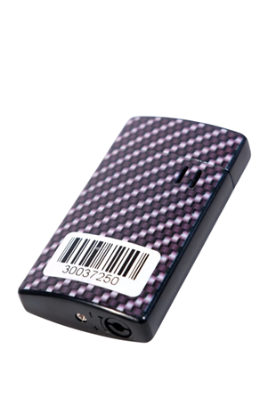 Black Martin Tek Torch Pürmüz Karbon Desenli Siyah Puro Çakmağı