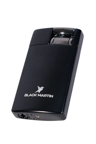 Black Martin Tek Torch Pürmüz Siyah Puro Çakmağı