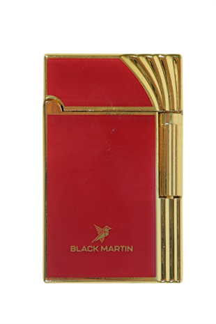 Black Martin Soft Flame Kırmızı-Sarı Metal Çakmak